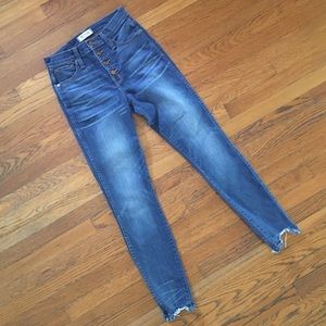 Madewell Jeans 10 inch high-rise skinny